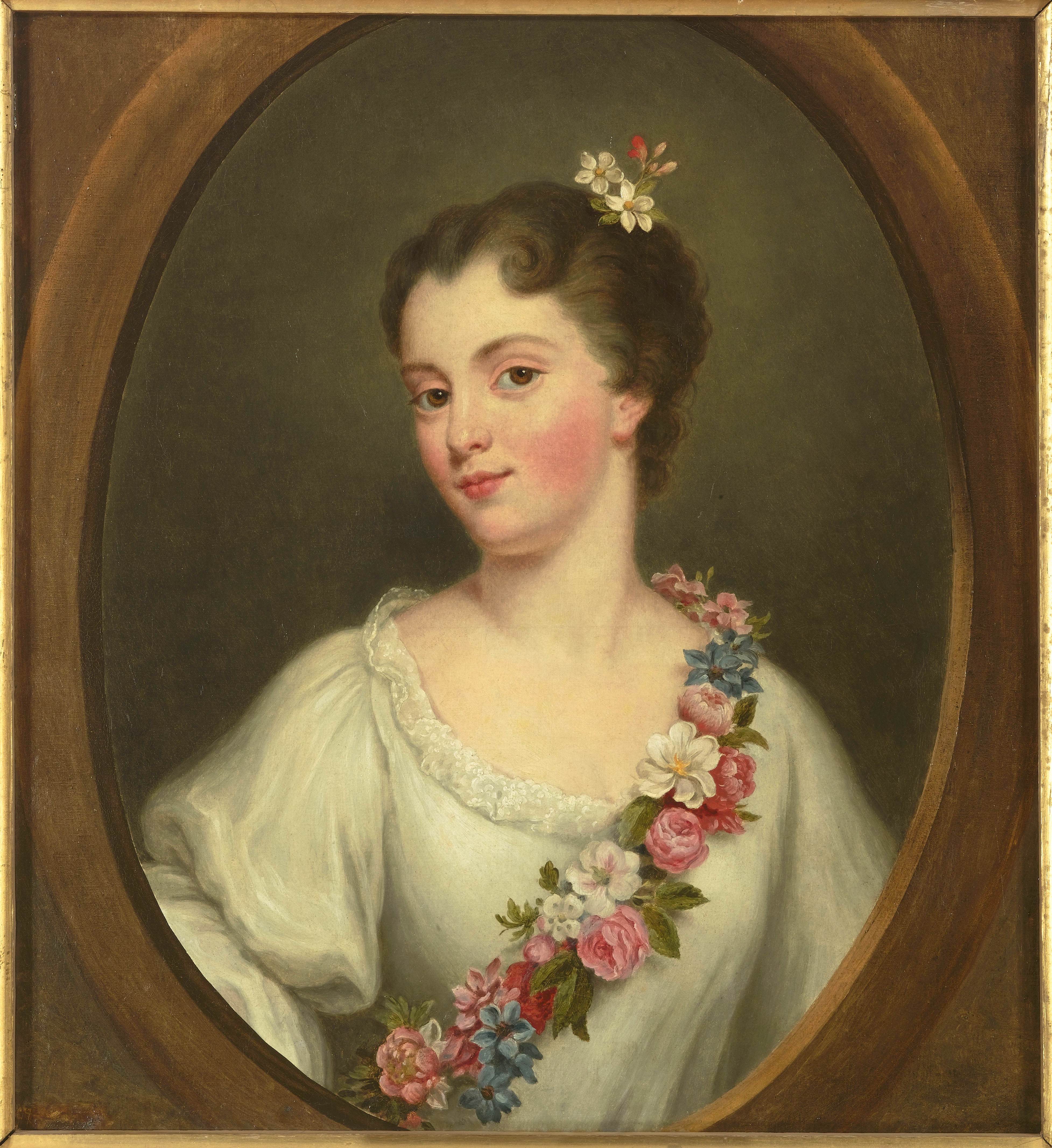 Alexandre-François Caminade, Louise-Anne de Bourbon-Condé, Mademoiselle de Charolais (1695-1758), 1840.