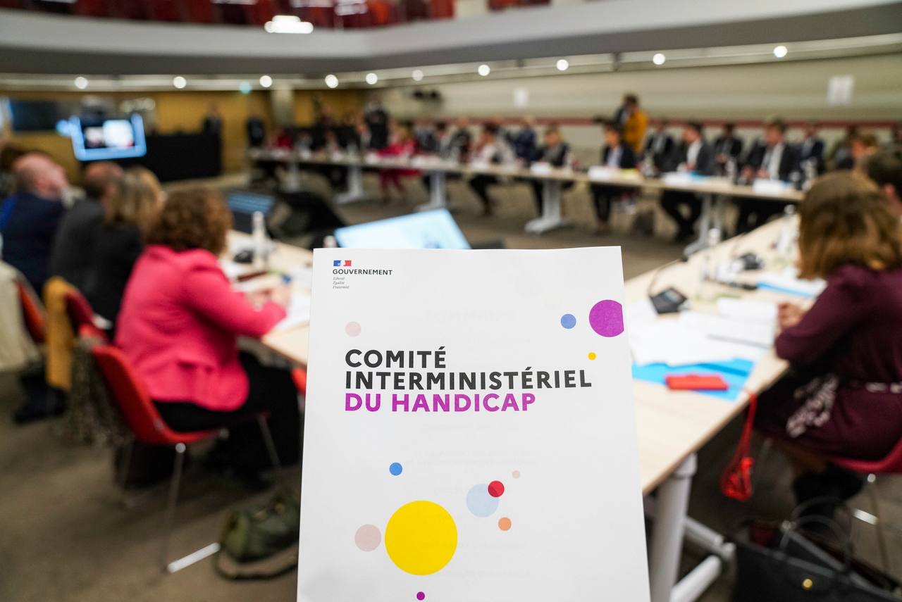 Couverture du dossier de presse du comité interministériel du handicap